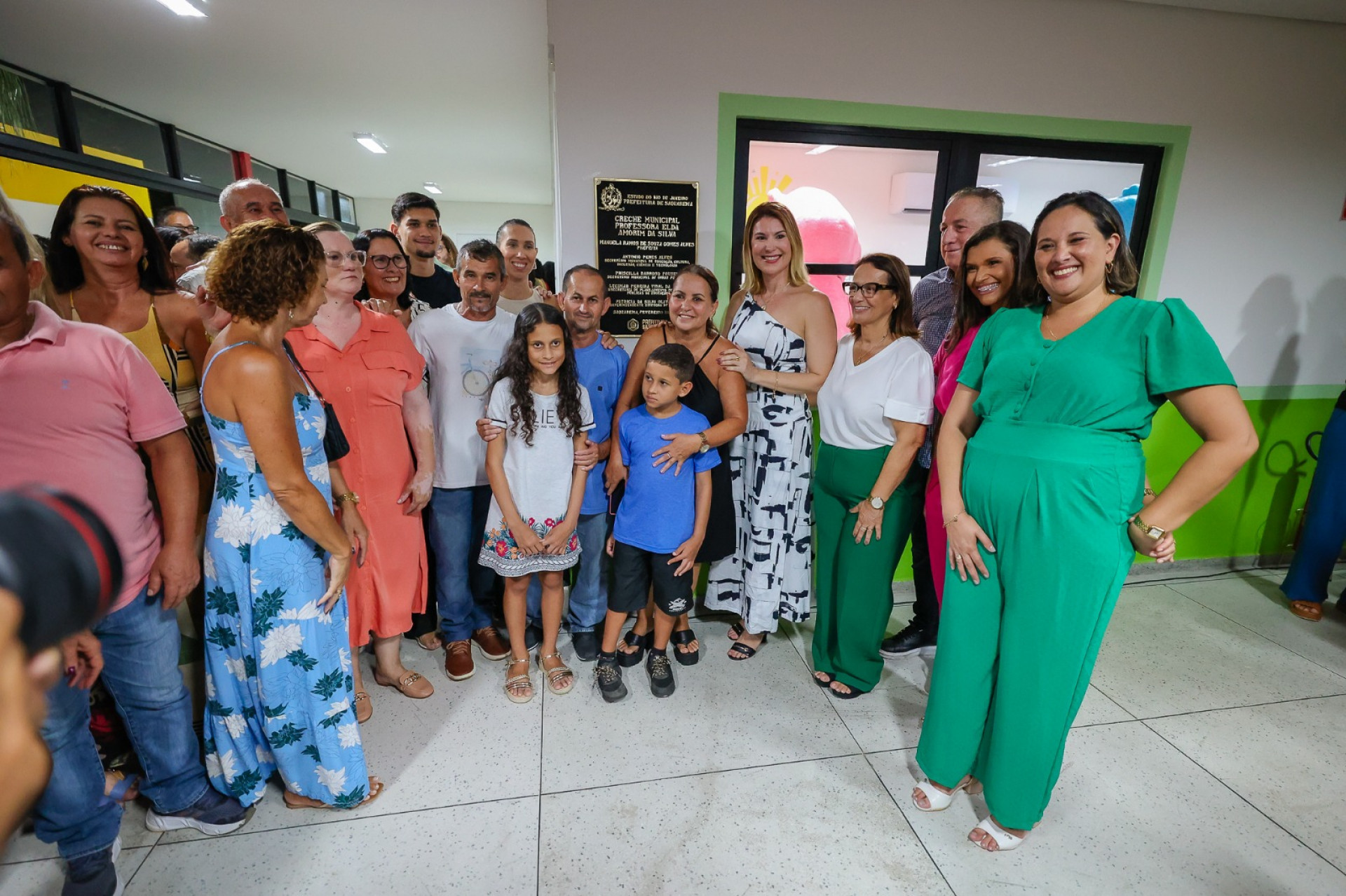 Prefeitura de Saquarema inaugura Creche Professora Elda Amorim da Silva no bairro Asfalto Velho - Divulgação/Prefeitura de Saquarema