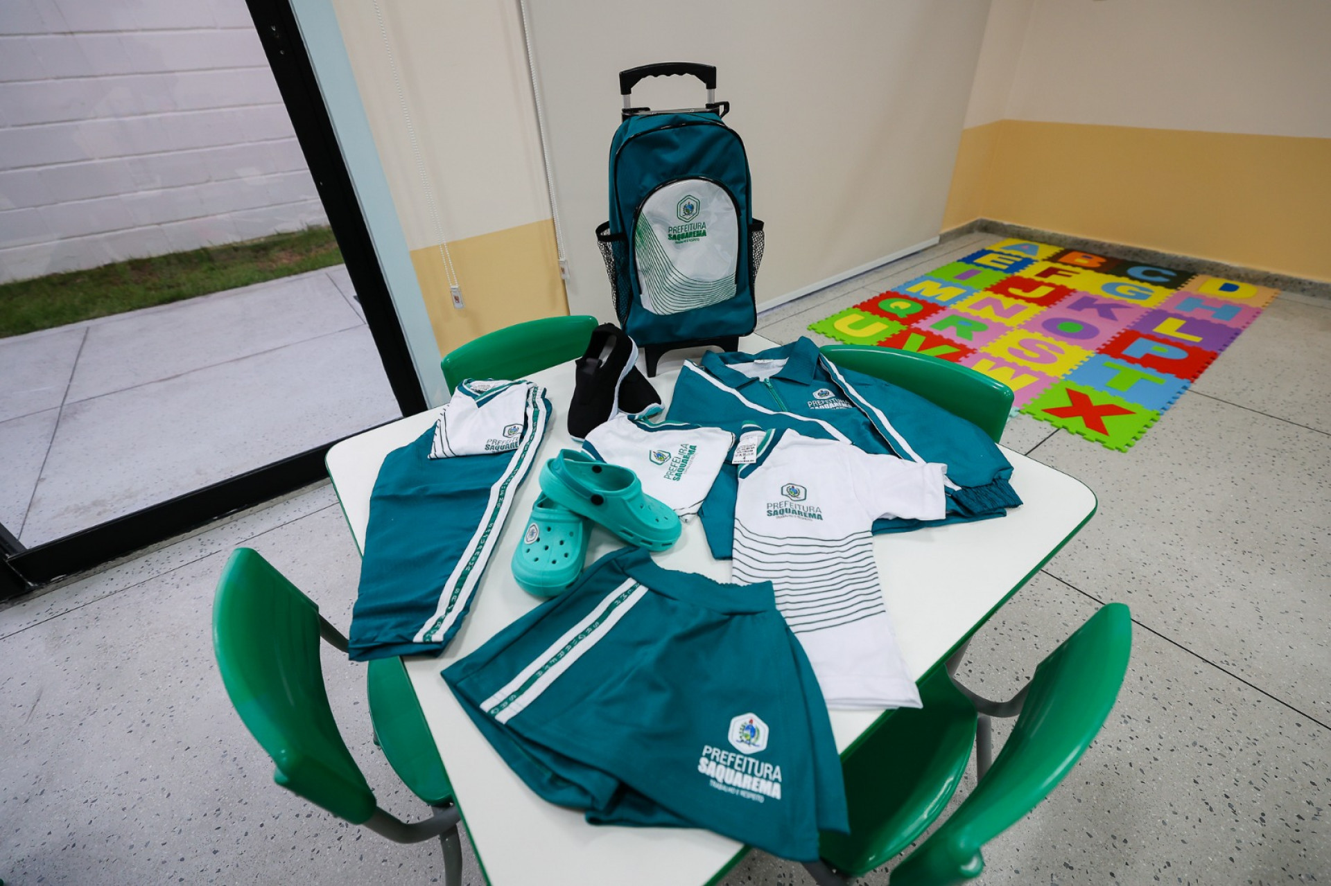 Prefeitura de Saquarema inaugura Creche Professora Elda Amorim da Silva no bairro Asfalto Velho - Divulgação/Prefeitura de Saquarema