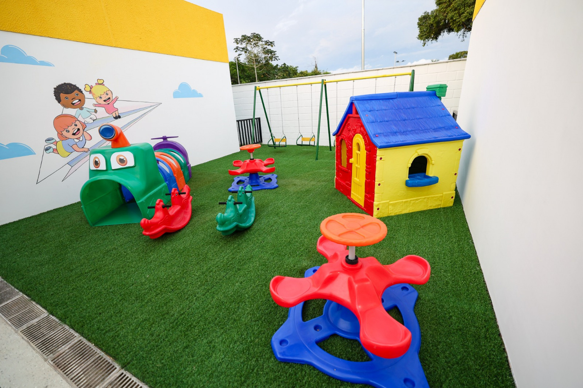 Prefeitura de Saquarema inaugura Creche Professora Elda Amorim da Silva no bairro Asfalto Velho - Divulgação/Prefeitura de Saquarema
