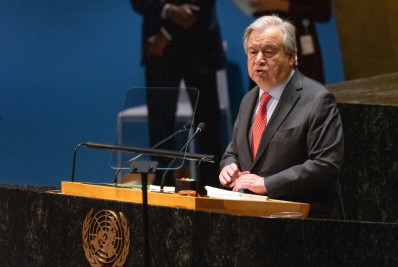 Chefe da ONU fica 'decepcionado' após voto do Parlamento israelense contra Estado palestino