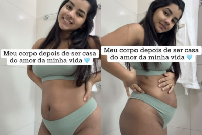 Ary Mirelle mostra corpo após parto de primeiro filho com João Gomes: 'Marcas do amor'