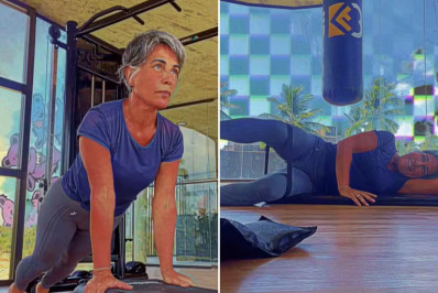 Gloria Pires compartilha treino e web reage: 'Você é uma inspiração'
