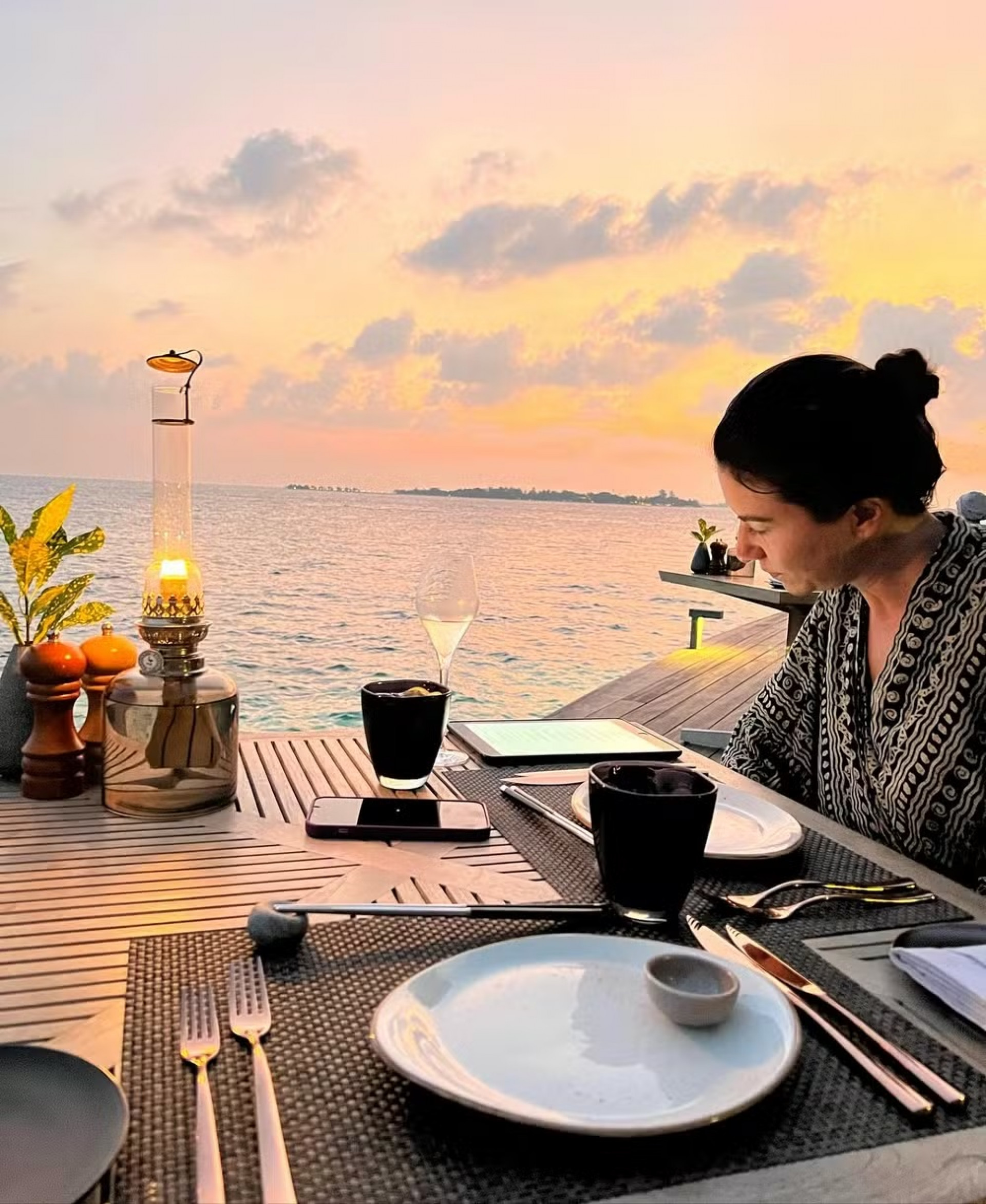 Rebeca Abravanel em fotografia compartilhada por Alexandre Pato - Reprodução / Instagram