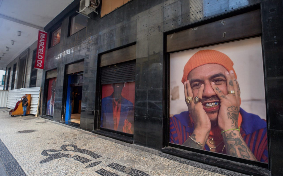 Fachada do Centro de Pesquisa Avançada do Novo Samba Tradicional Onde o Coro Come - IBORU, do Marcelo D2 - Renan Areias 