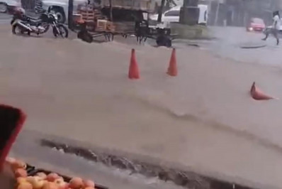 Seis ocorrências são registradas com chuvas desta quinta-feira