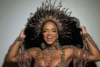 Rainha da Portela comenta suposta rivalidade entre beldades no cargo: 'Histórias diferentes'