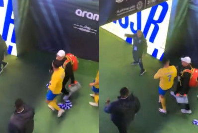 Vídeo: Cristiano Ronaldo esfrega camisa do Al-Hilal nas partes íntimas
