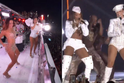 Paz selada? Anitta canta com Ivete Sangalo e Ludmilla comenta: 'Todo mundo macetando'