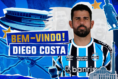 Ex-Botafogo, Diego Costa é anunciado como reforço do Grêmio