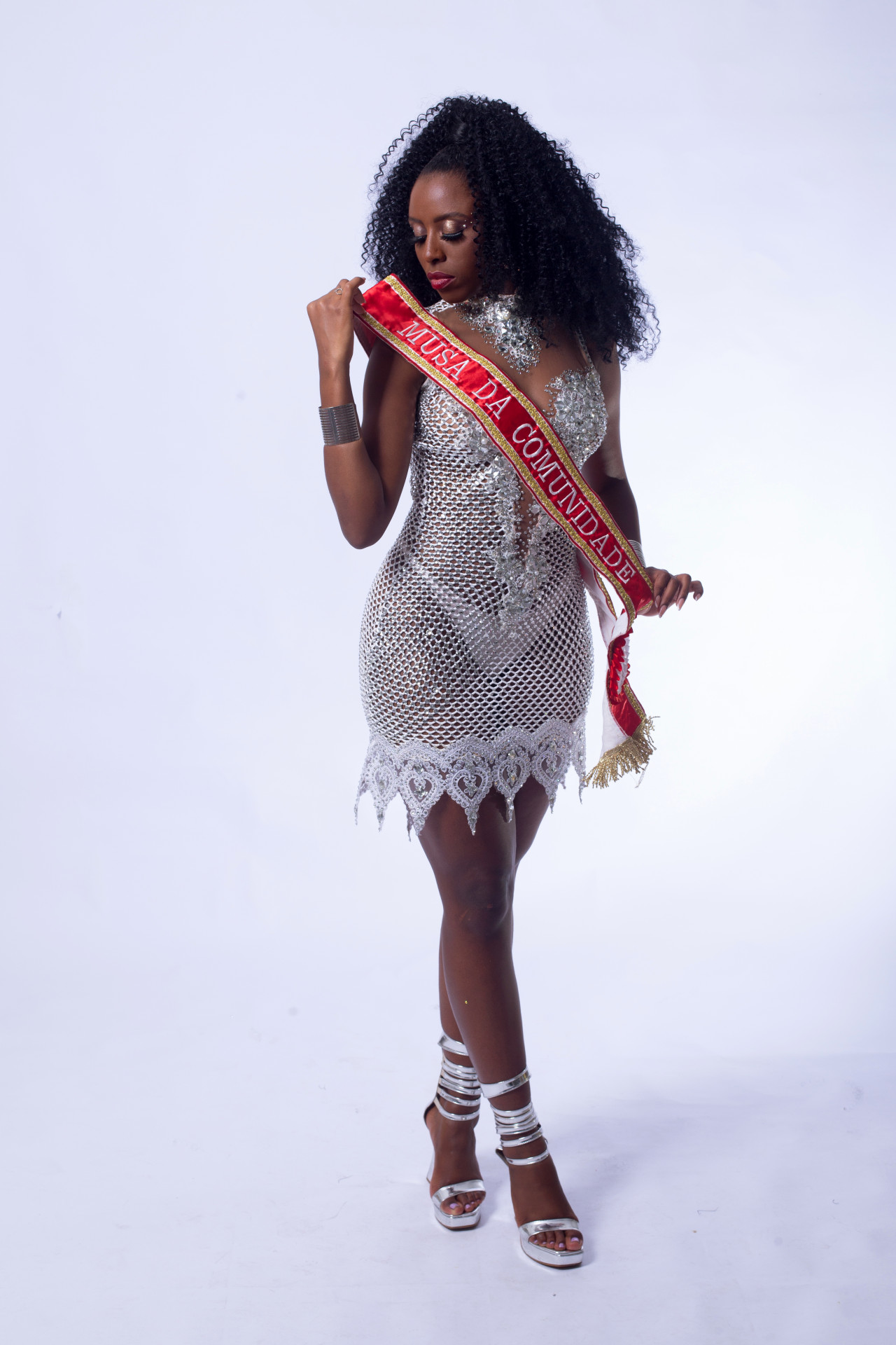 Ana Flávia Barcelos, musa do Acadêmicos do Salgueiro - Divulgação / Janderson Pires