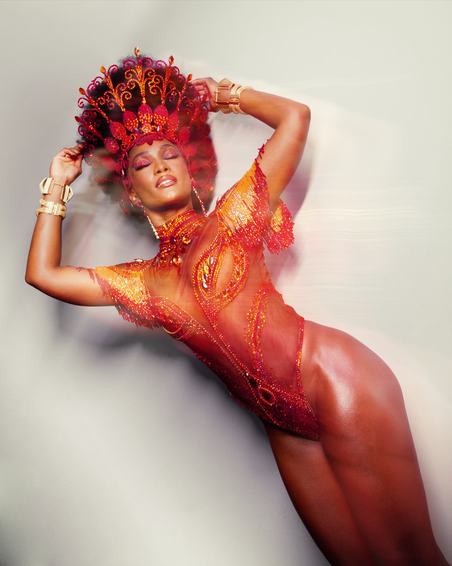 Erika Januza é rainha de bateria da Unidos do Viradouro - Guilherme Lima / Divulgação