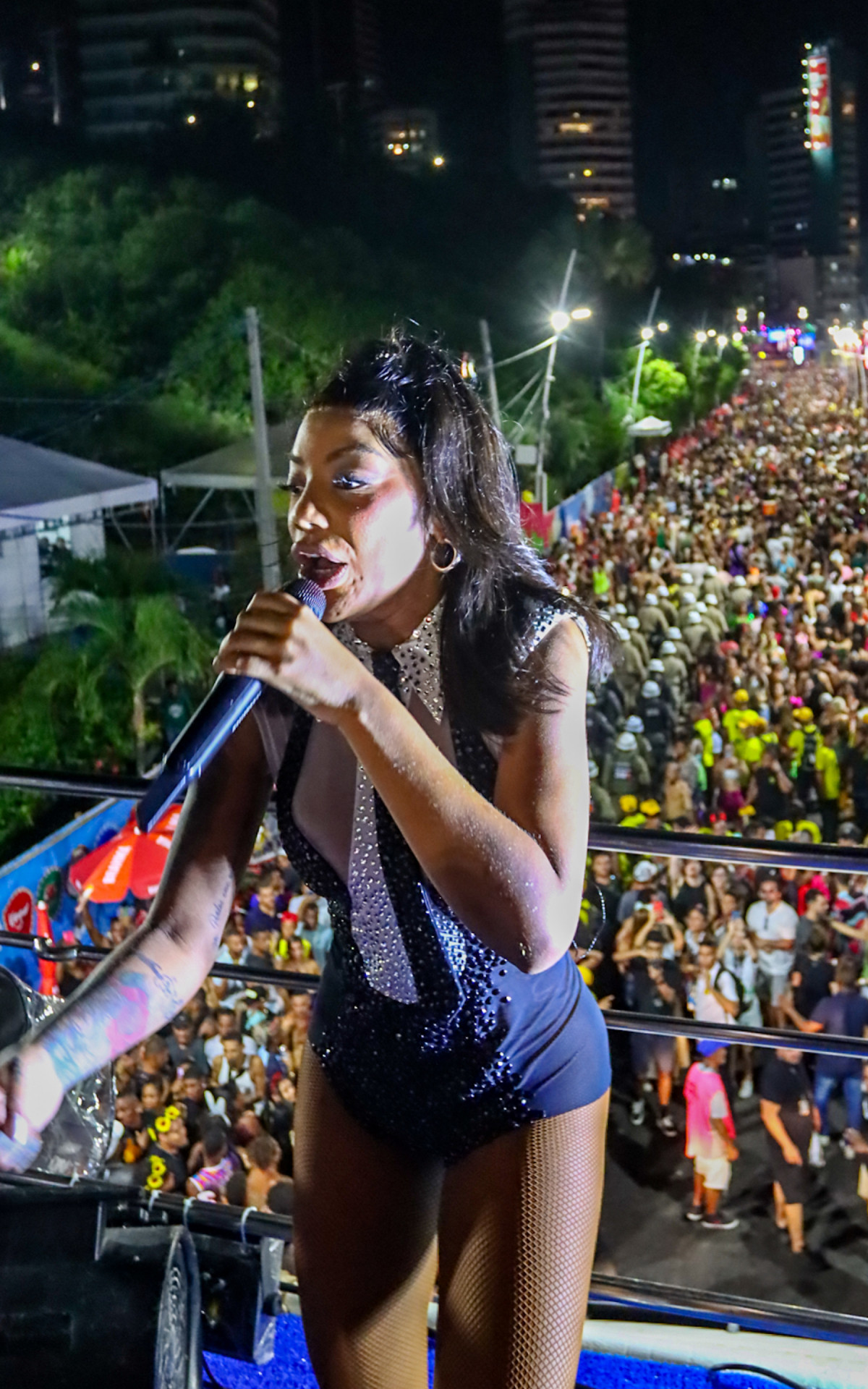 Ludmilla canta no Carnaval de Salvador