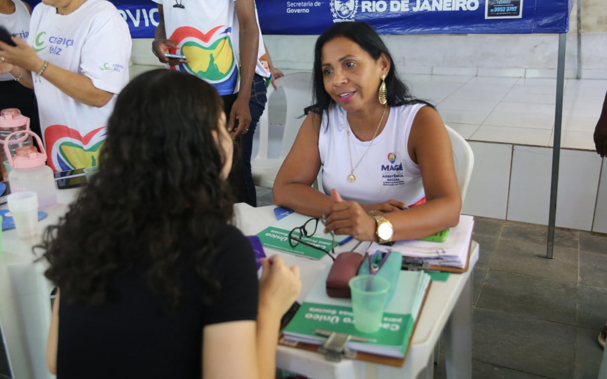 RJ para Todos atende mais de 360 pessoas em bairro de Magé - Rômulo Barbosa/Divulgação