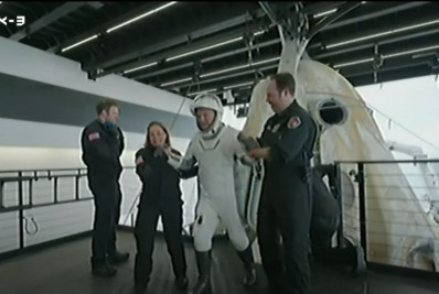 Vídeo: Quatro astronautas voltam à Terra após missão privada da Axiom