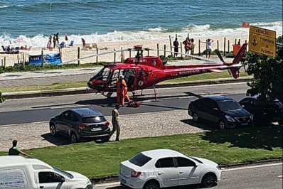 Criança cai de terceiro andar de prédio na Barra da Tijuca