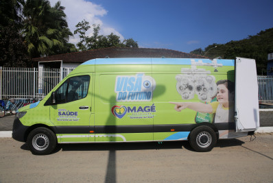 Magé lança serviço itinerante de oftamologia