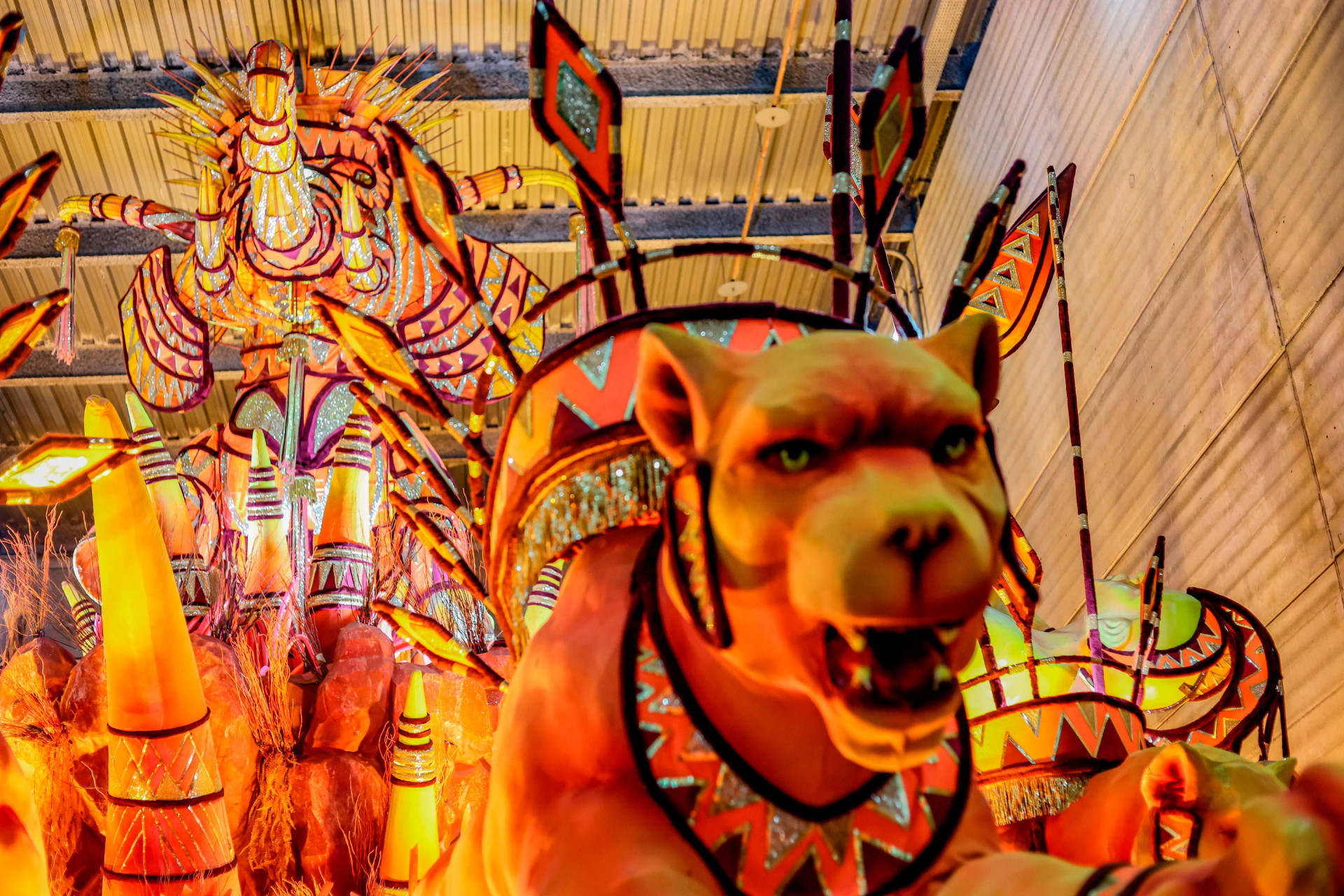 Com enredo 'Arroboboi, Dangbé', Viradouro vai encerrar os desfiles na Sapucaí - Divulgação / Viradouro