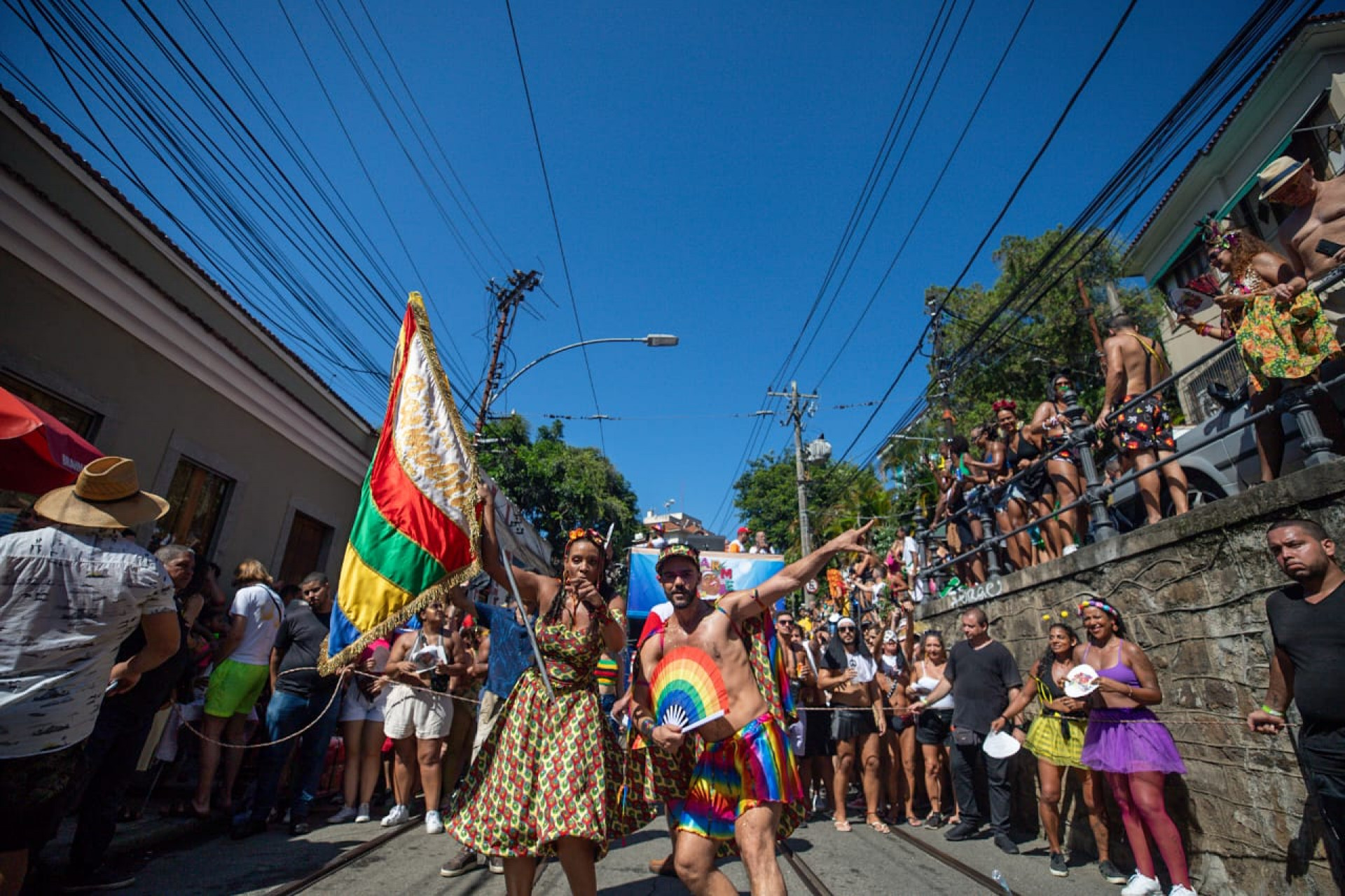 Bloco das Carmelitas volta a desfilar na terça-feira - Renan Areias / Agência O Dia