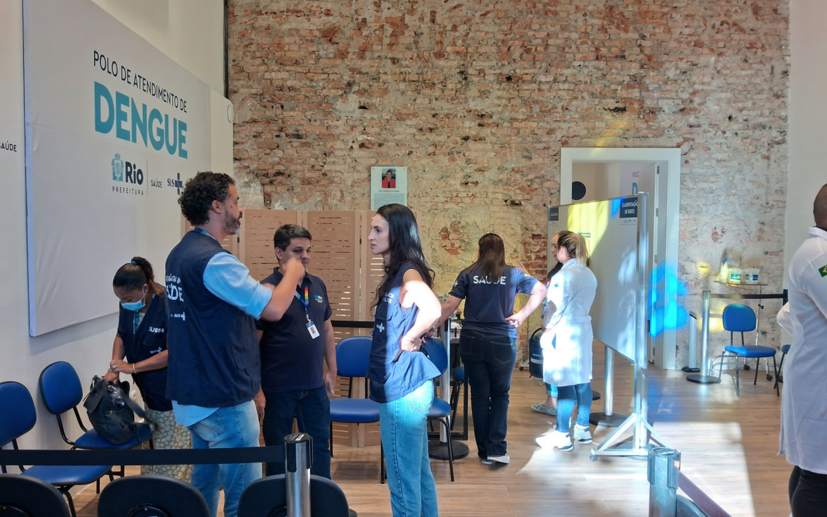 Todas as unidades de Atenção Primária da cidade também estão aptas para o atendimento de dengue - Divulgação /SMS