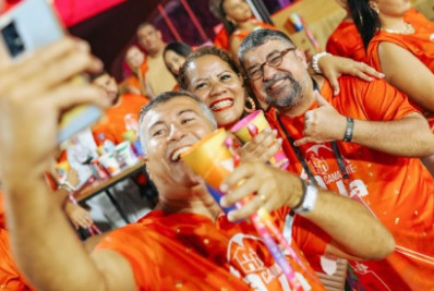 Camarote Favela, em parceria com O DIA, agita a Sapucaí