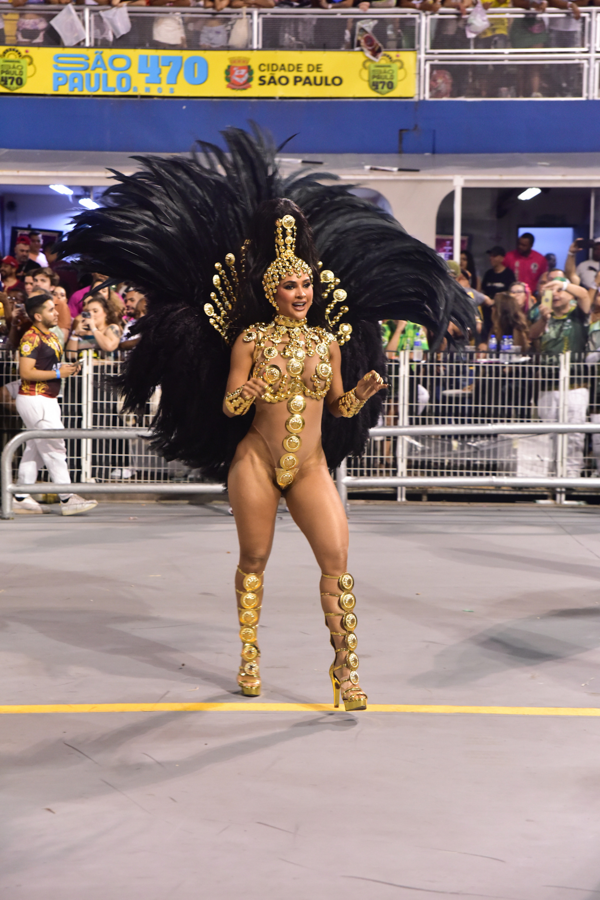 Mileide Mihaile na Independente Tricolor, em São Paulo - Leo Franco / Agnews