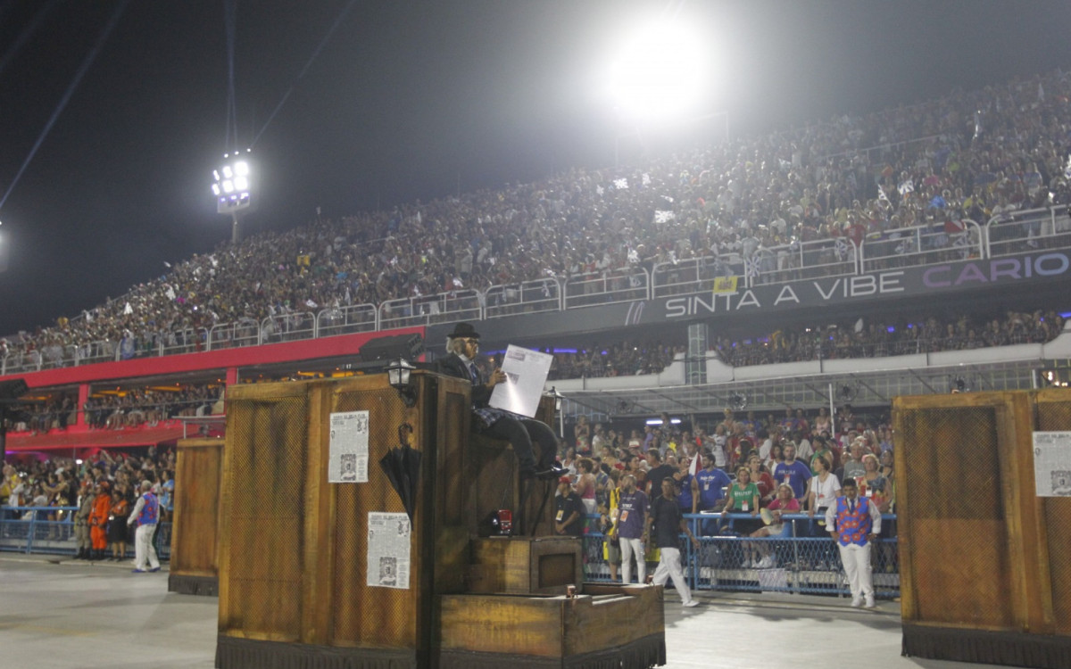 Beija-Flor foi a segunda escola a desfilar neste domingo
