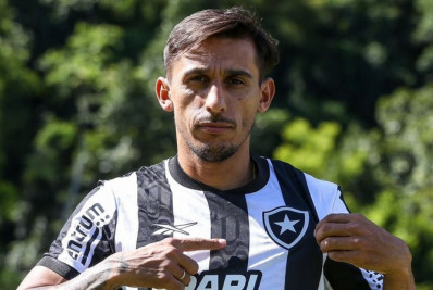 Damián Suárez não irá estrear pelo Botafogo na partida contra o Volta Redonda