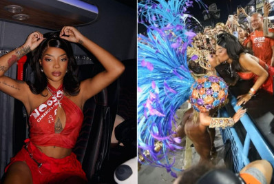 Ludmilla narra perrengue para assistir a Brunna Gonçalves desfilando na Sapucaí