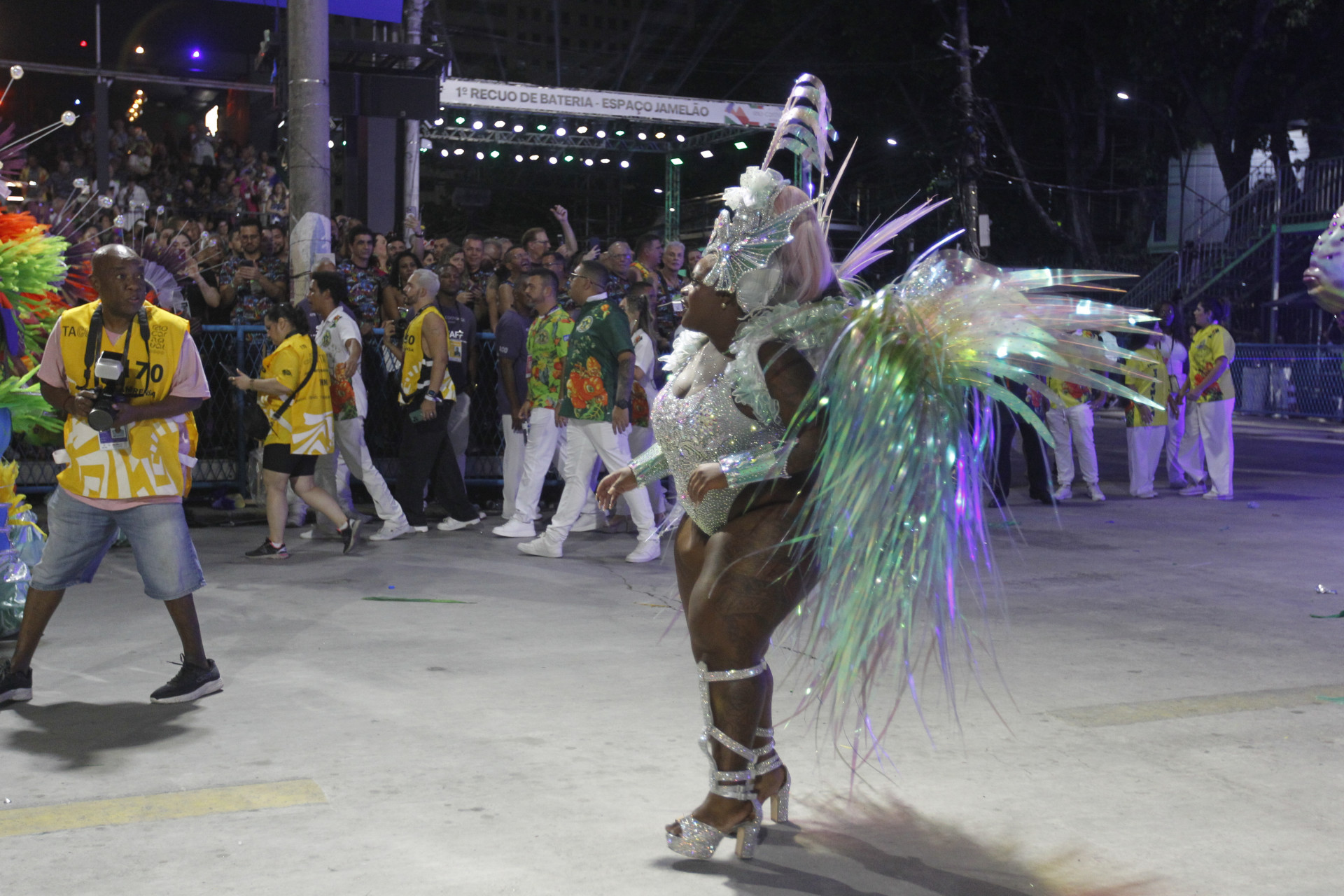 Jojo Todinho desfila na Mocidade. - Reginaldo Pimenta / Agencia O Dia
