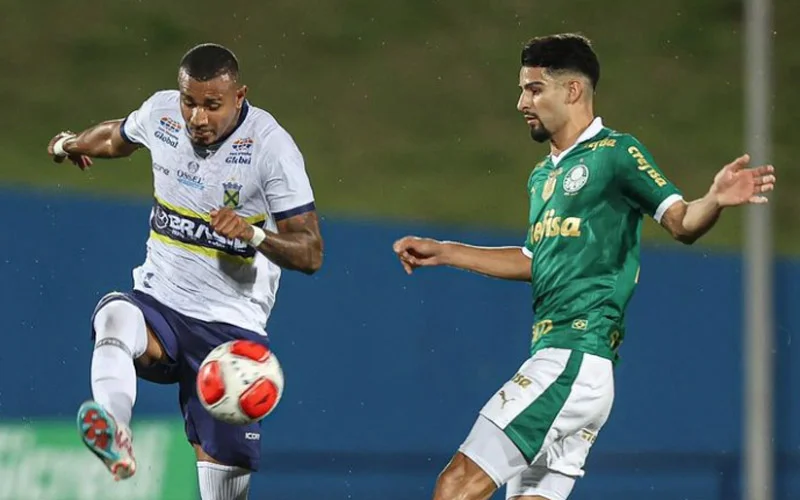 Palmeiras leva gol no fim e empata com o Santo André no Paulistão