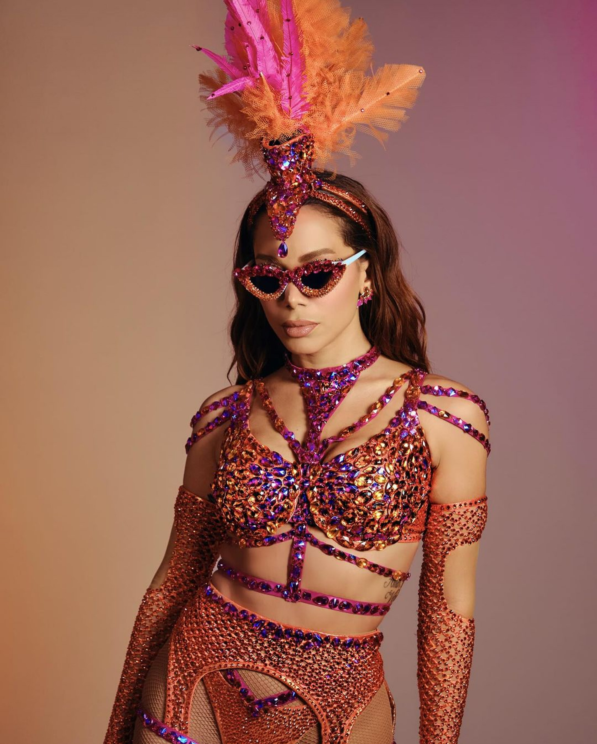 Anitta pays homage to Império Serrano in São Paulo with a solar look - Fred Othero / Disclosure