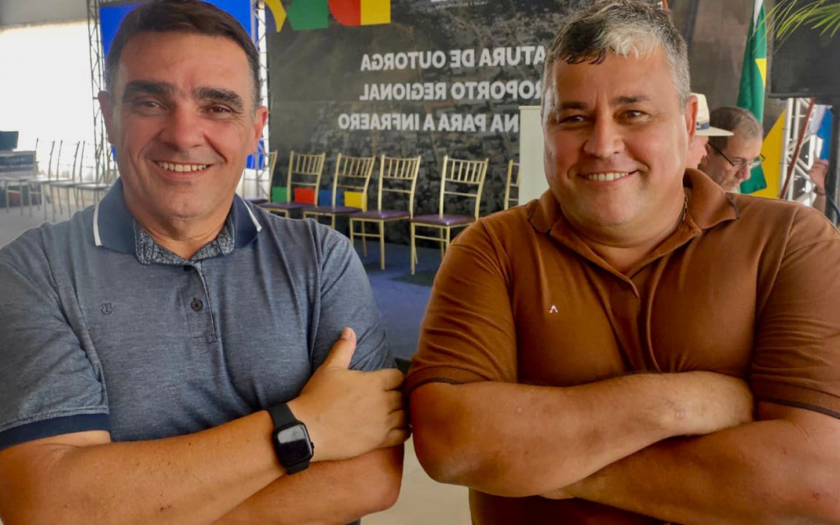 Secretários municipais de Itaperuna, Alexandre Autoescola e Eduardo do Toldo