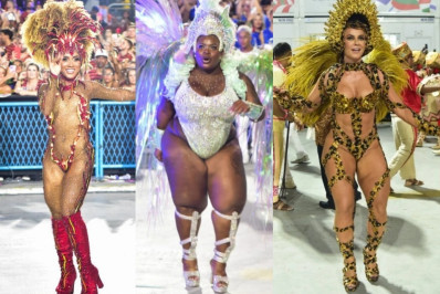 Os mulherões que passaram pela Sapucaí