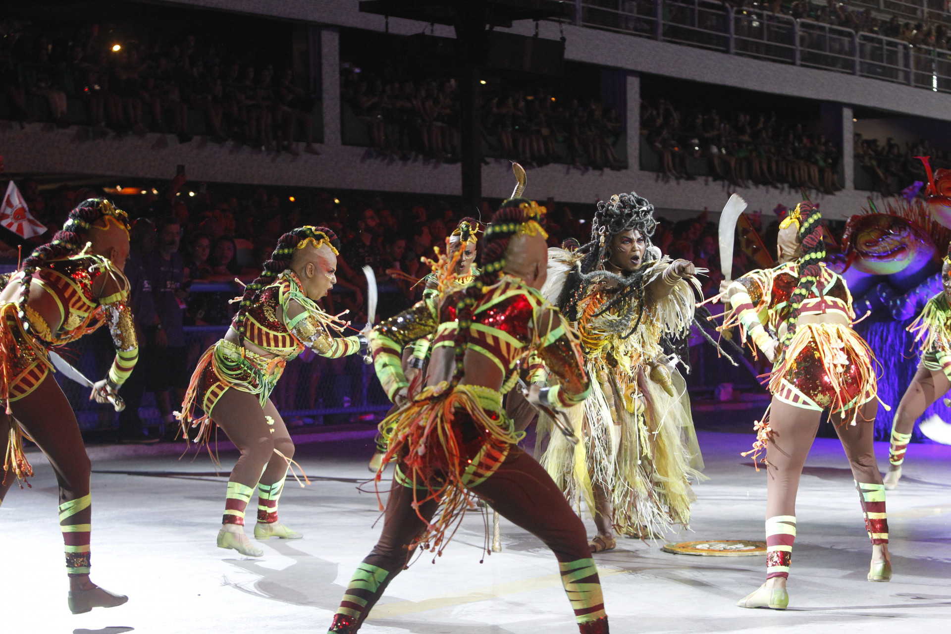 Desfile do Grupo Especial Carnaval 2024 - Desfile da G.R.E.S Unidos do Viradouro, na Avenida Marquês de Sapucaí, no Centro do Rio de Janeiro, nesta segunda-feira (12). Foto: Reginaldo Pimenta/Agência O Dia - Reginaldo Pimenta / Agencia O Dia