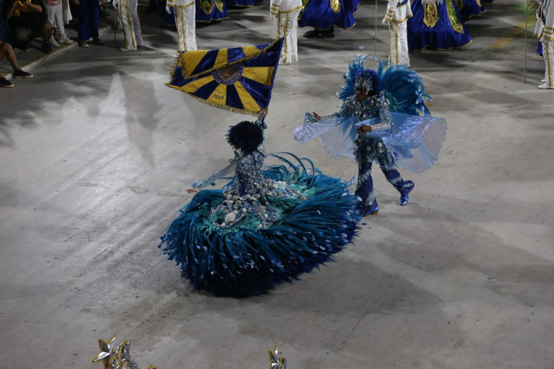 Paraíso do Tuiuti foi a penúltima escola a desfilar no Grupo Especial - Cleber Mendes / Agência O Dia