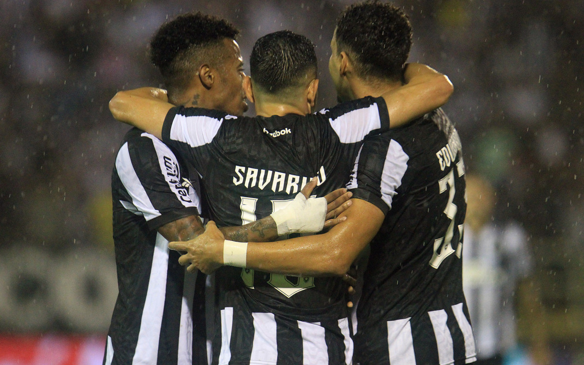 Campeonato Carioca: Partida entre Volta Redonda x Botafogo, no Est&aacute;dio Raulino de Oliveira, em Volta Redonda, RJ, nesta quarta-feira (14). - V&iacute;tor Silva/Botafogo