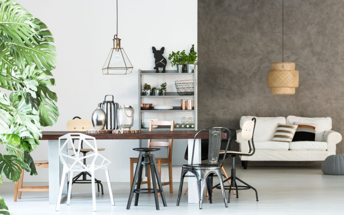 Decora&ccedil;&atilde;o industrial une o passado e o presente de maneira sofisticada e funcional (Imagem: Ground Picture | Shutterstock)