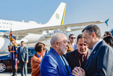 Lula chega ao Egito para visita oficial de dois dias