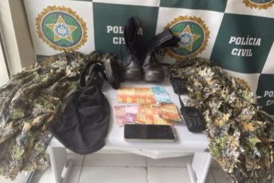 Policiais da 93ª DP prendem suposto gerente do tráfico do Belmonte, em Volta Redonda