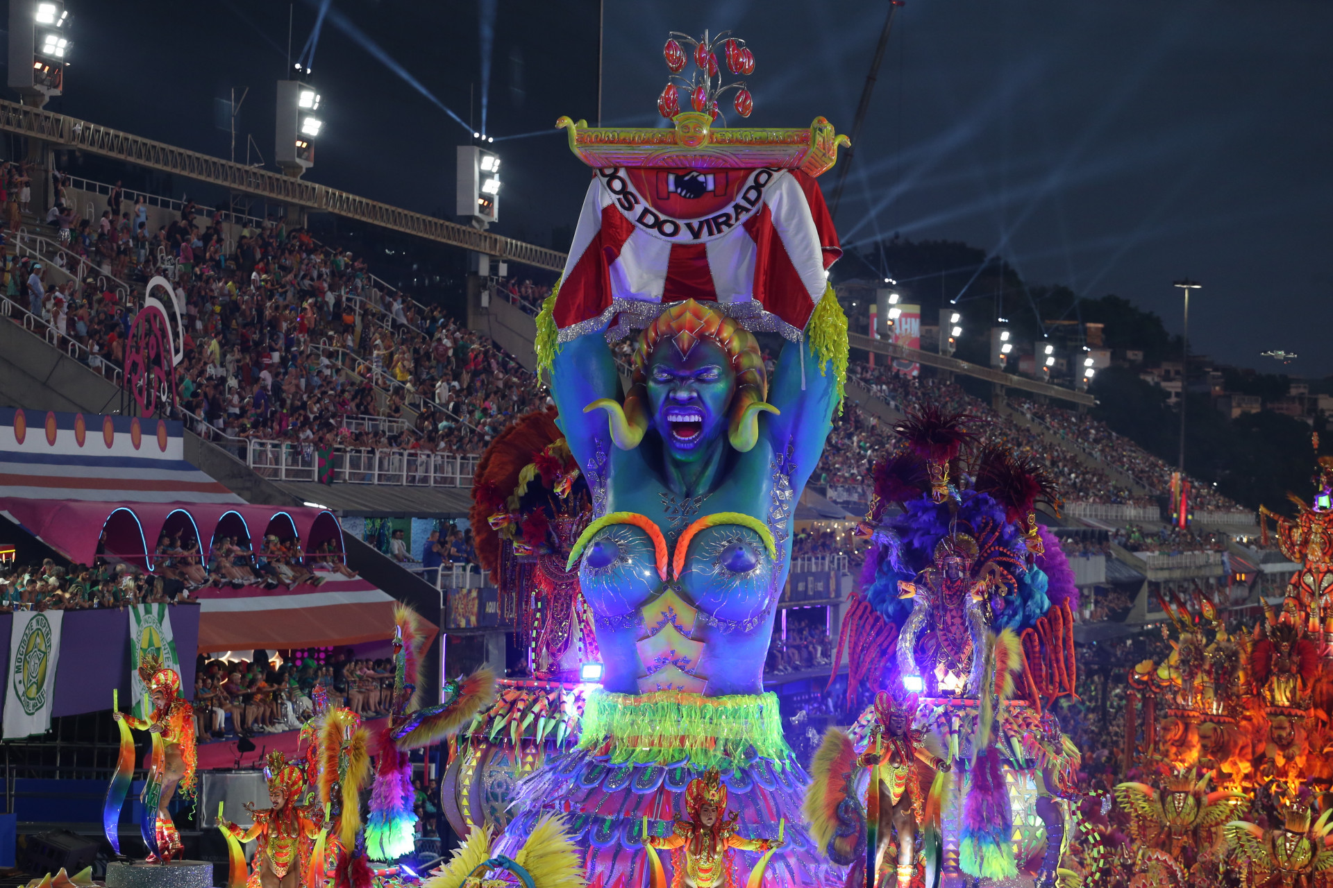 Desfile da Campeã do Carnaval 2024: Unidos do Viradouro. Cleber Mendes/Agência O Dia - Cleber Mendes/Agência O Dia
