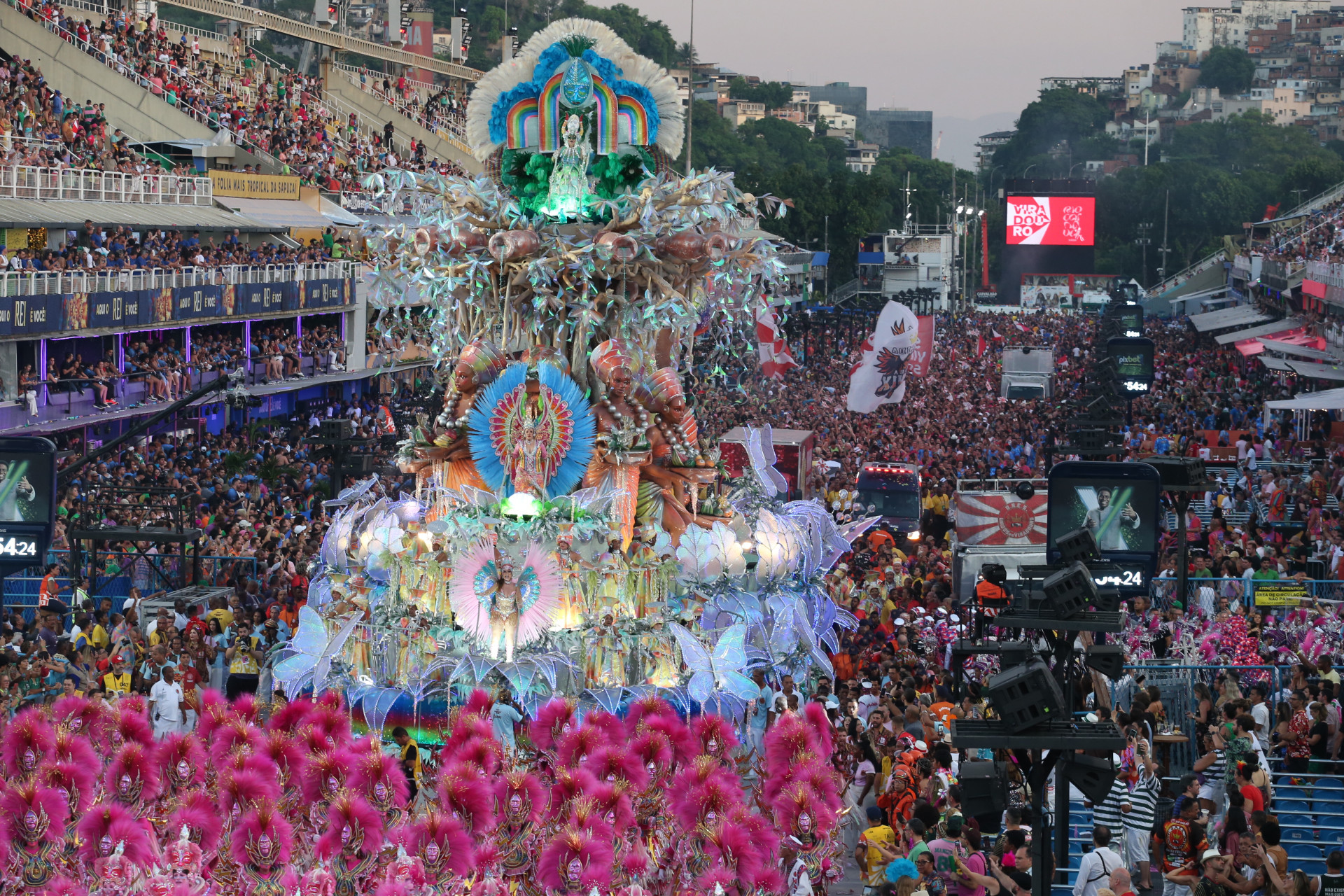 Desfile da Campeã do Carnaval 2024: Unidos do Viradouro. Cleber Mendes/Agência O Dia - Cleber Mendes/Agência O Dia