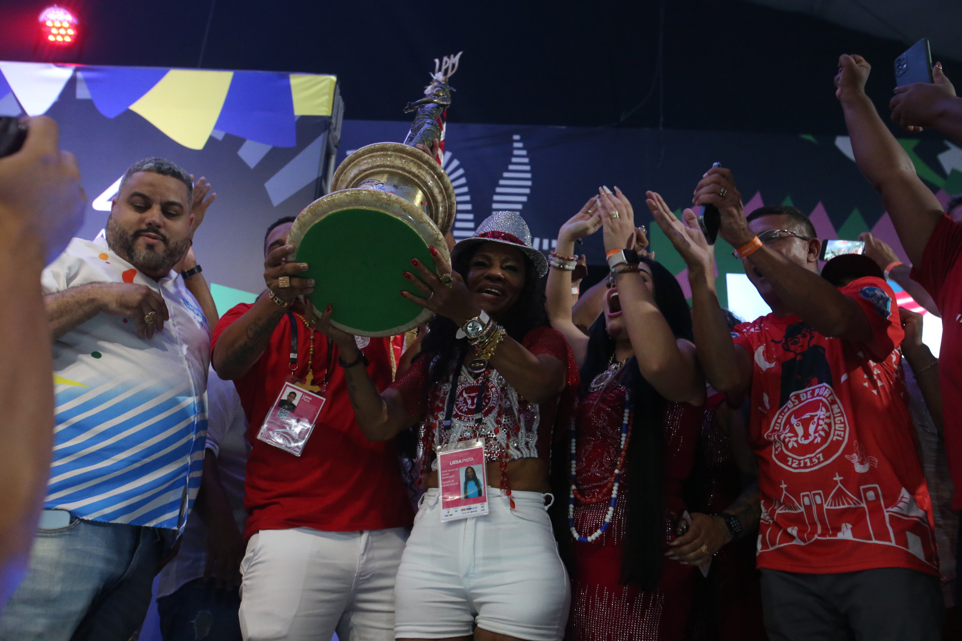 Campeã da Série Ouro do Carnaval 2024, Unidos de Padre Miguel, nesta quarta-feira(14). Foto: Cléber Mendes/Agência O Dia - Cléber Mendes/Agência O Dia