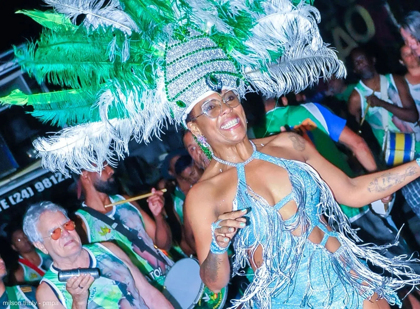 Folia em Paty teve atrações em três pontos do município