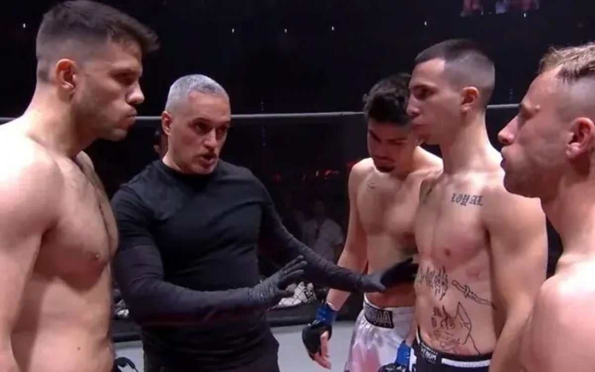 ¿3 contra 1?  En España se desarrolla una extraña pelea de MMA;  Mira como sucedió