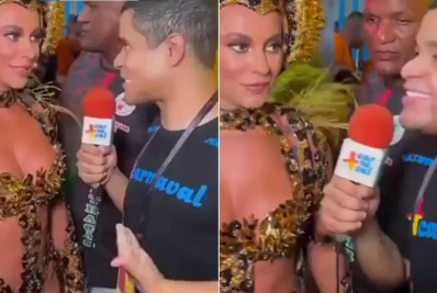 Repórter se desculpa após polêmica com Paolla Oliveira: 'Não é obesa'