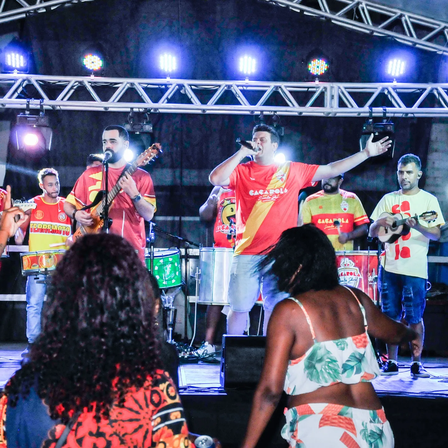 Folia em Paty teve atrações em três pontos do município