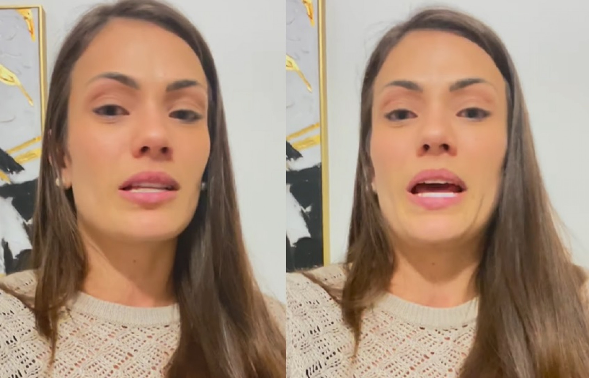 Talita Rocca relata tentativa de sequestro da filha em aeroporto - Reprodução de vídeo