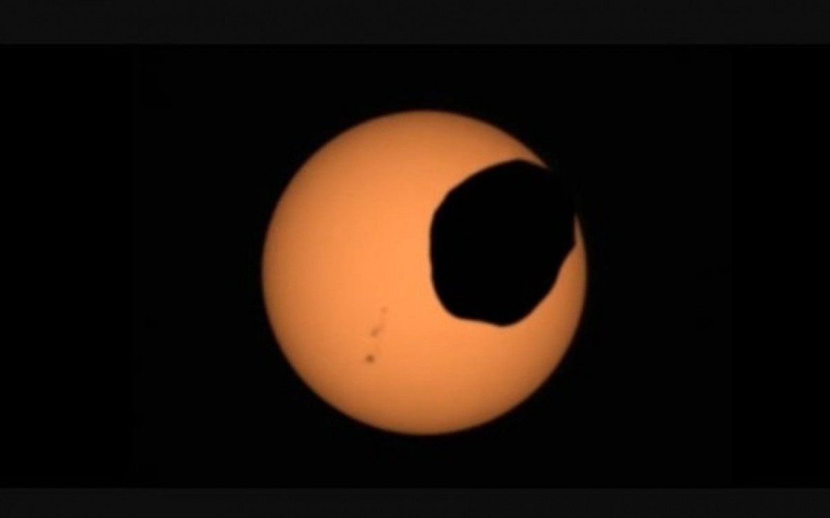 Robot de la NASA capta eclipse en Marte |  Mundo y ciencia