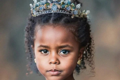 Artista usa IA para desenhar apresentadores de televisão como se fossem crianças da realeza