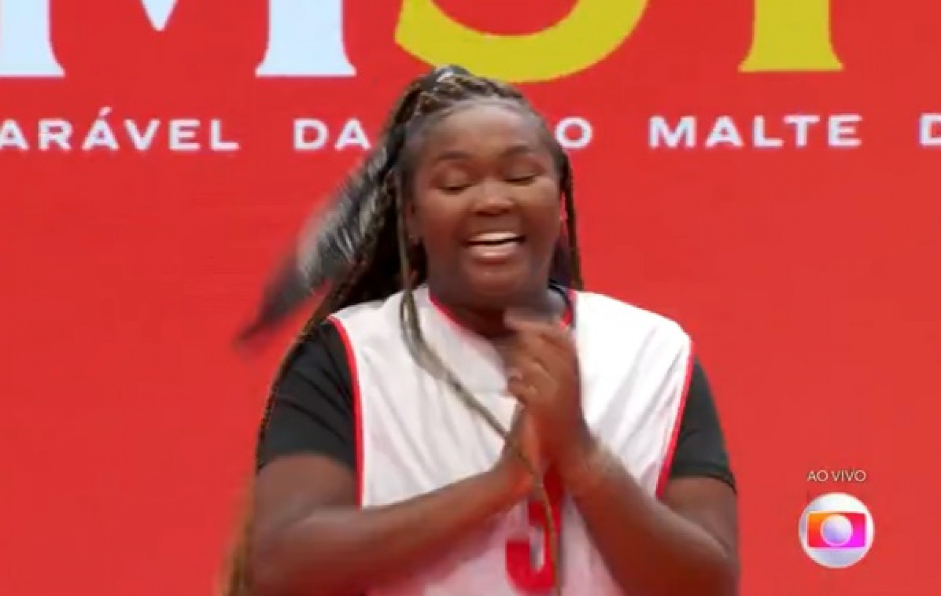 Raquele vence a prova do líder - Reprodução de vídeo / TV Globo